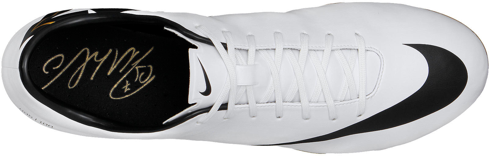 White Gold Nike Cristiano Ronaldo 2014 Special Edition Mercurial